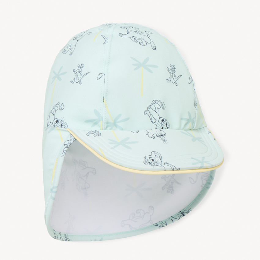 Saharacap anti-UV met print van Disney's Le Roi Lion voor babyjongens 