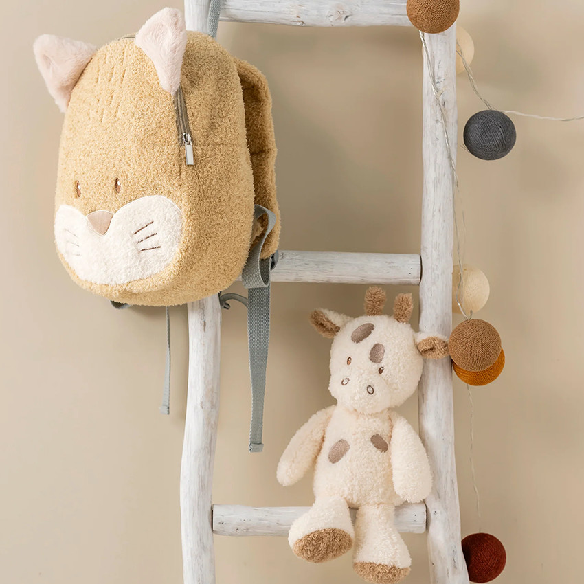 Rugzak - Vos Teddy peluche - honing  