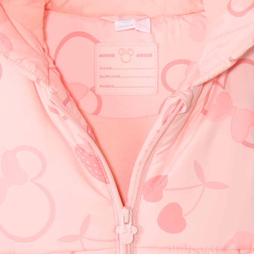 Minnie Disney mouwloze donsjas voor babymeisjes 