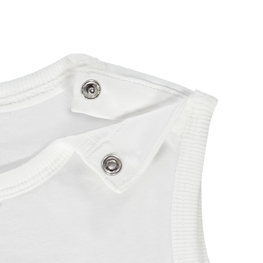 Ensemble court 2 pièces à micro carreaux pour bébé garçon 