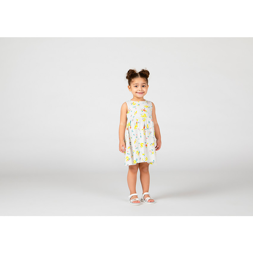 Lot de 3 robes en maille pour bébé fille 