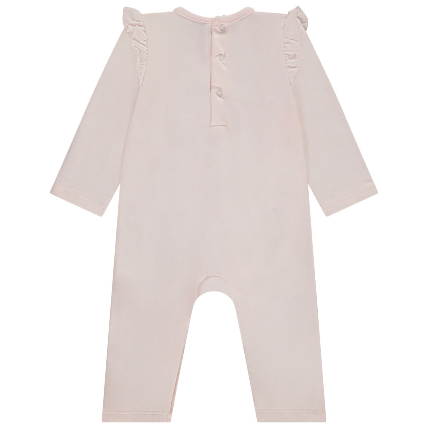 Lange jumpsuit print coccinelles voor baby meisje 