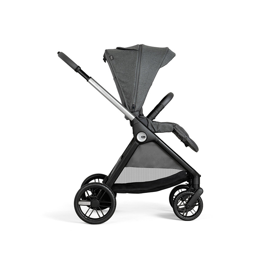 Poussette Bellagio avec adaptateurs Black Satin  