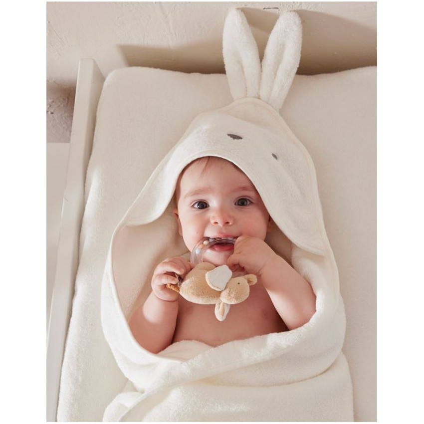 Cape de bain + gant de toilette B&M Snow 