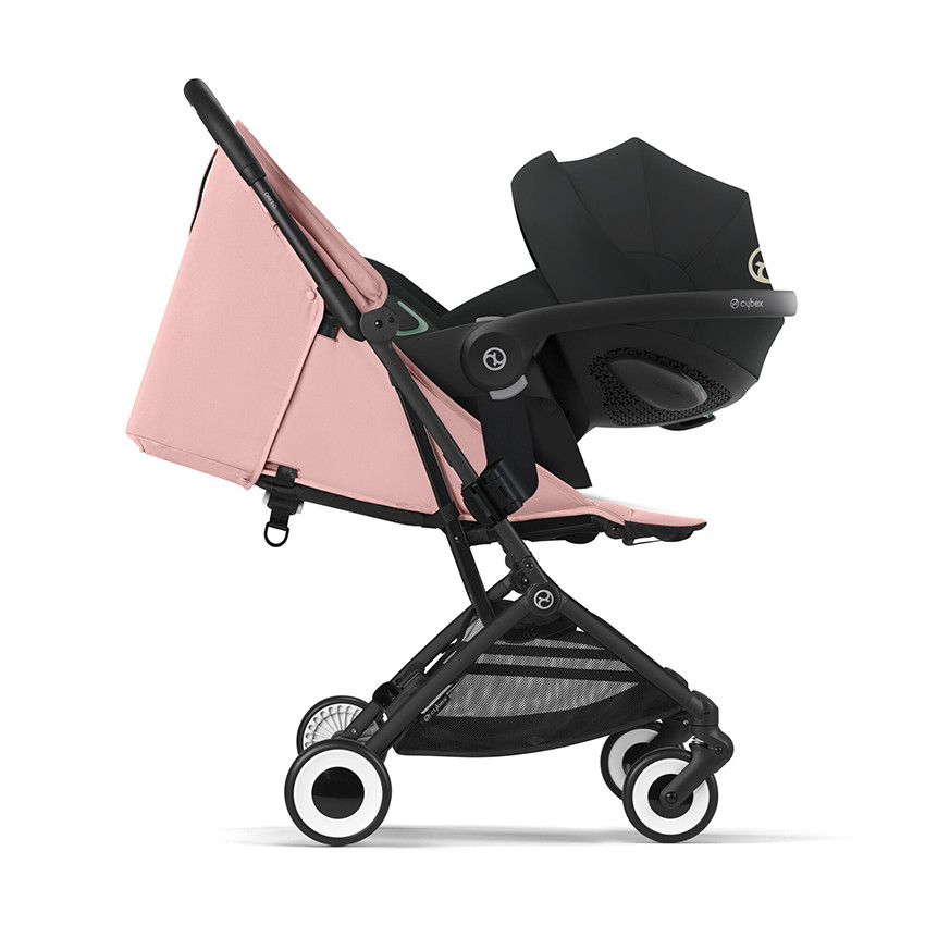 Poussette ultra-compacte Orfeo black/candy pink 