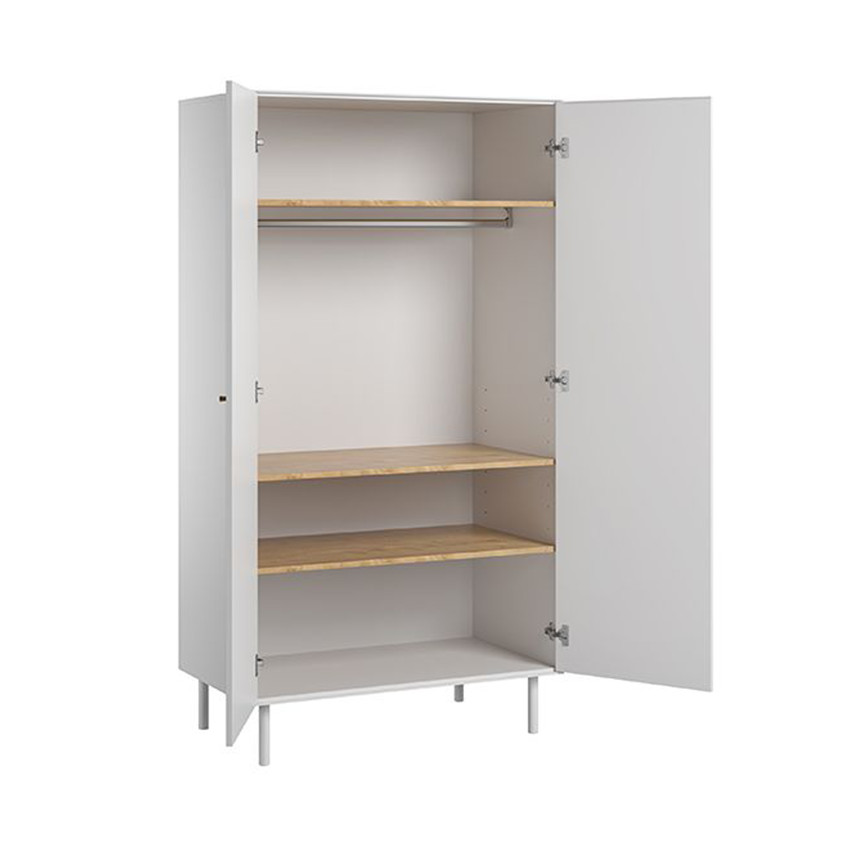 Armoire Cute 2 portes - Blanc 