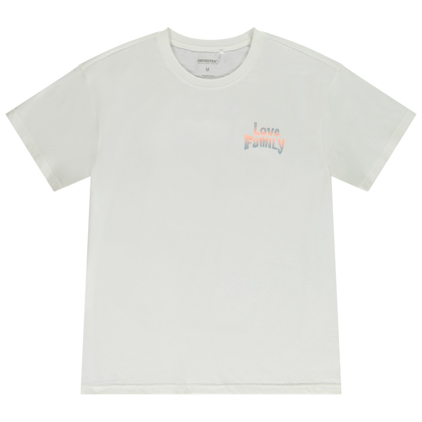 T-shirt met korte mouwen en prints met degrade effect voor heren 