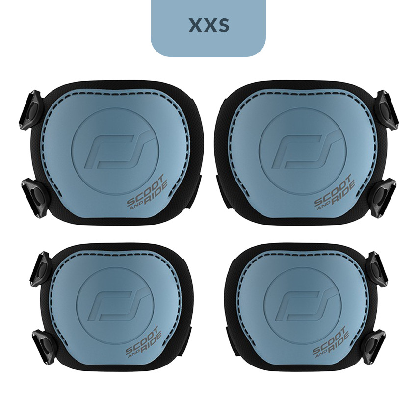 Ensemble protection genoux et coudes XXS Scoot and Ride Steel 