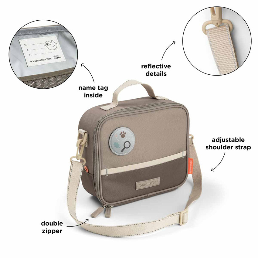 Sac-repas isotherme 4L Tiny Trails Sable  