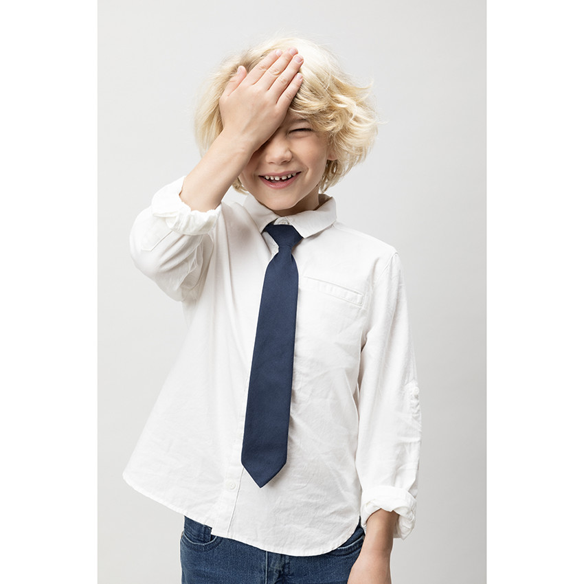 Lot de 2 cravates assorties pour enfant garçon 