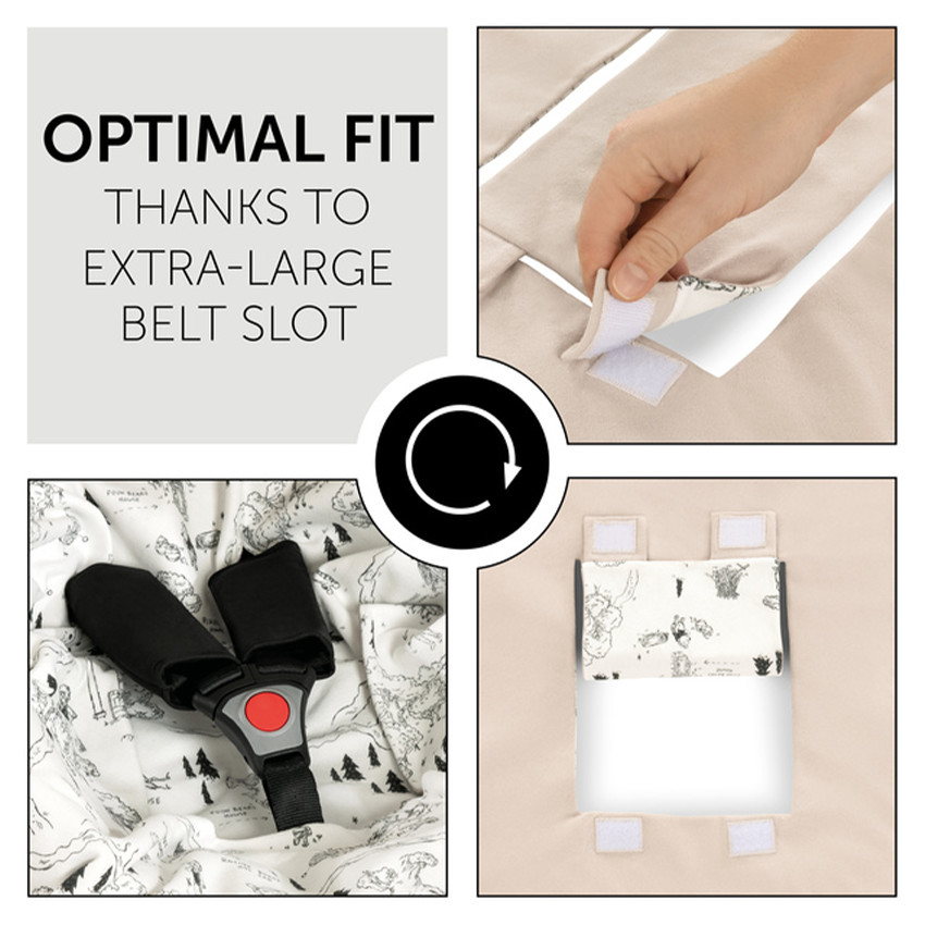 Couverture enveloppante Snuggle N Dream Winnie The Pooh Beige 