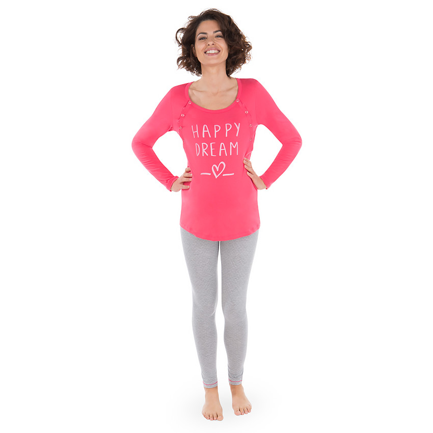 T-shirt ideaal als homewear tijdens de zwangerschap en de borstvoeding 