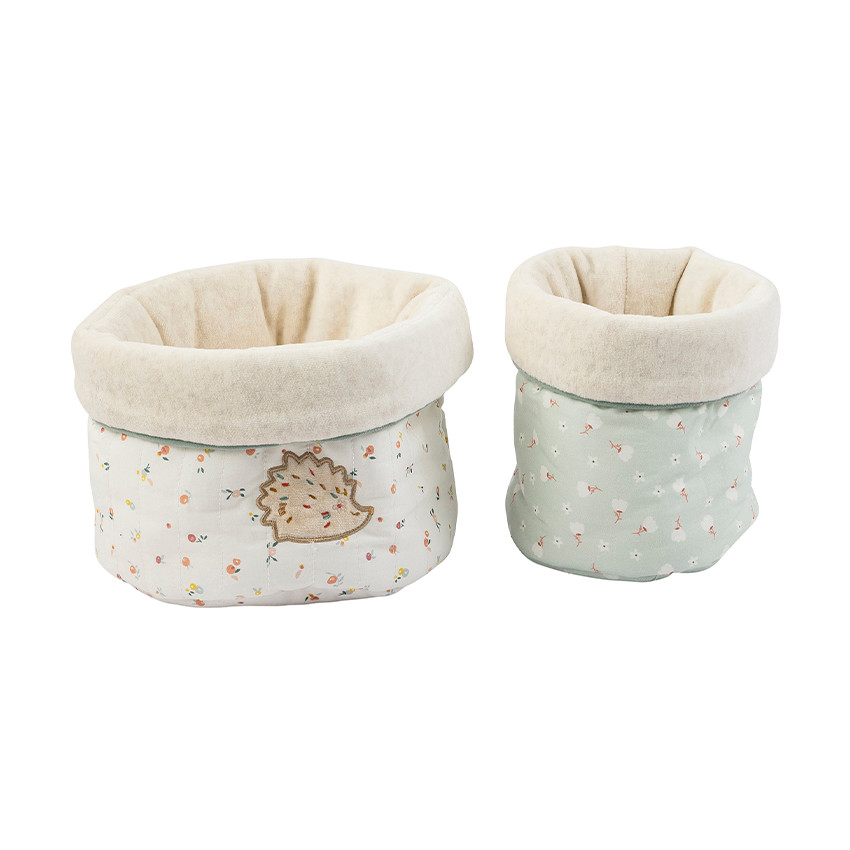 Lot de 2 paniers de rangement Mila, Lana & Zoë 