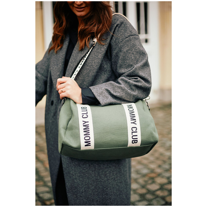 Luiertas Mommy Club Signature Canvas Groen 