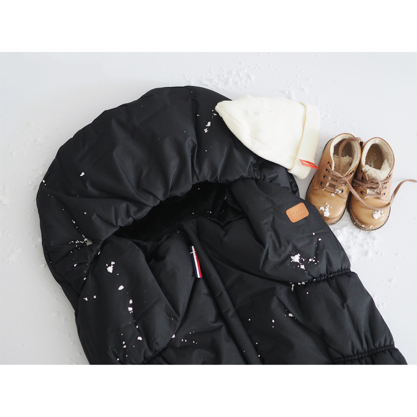 Chancelière pour poussette 6-24M - Noir 