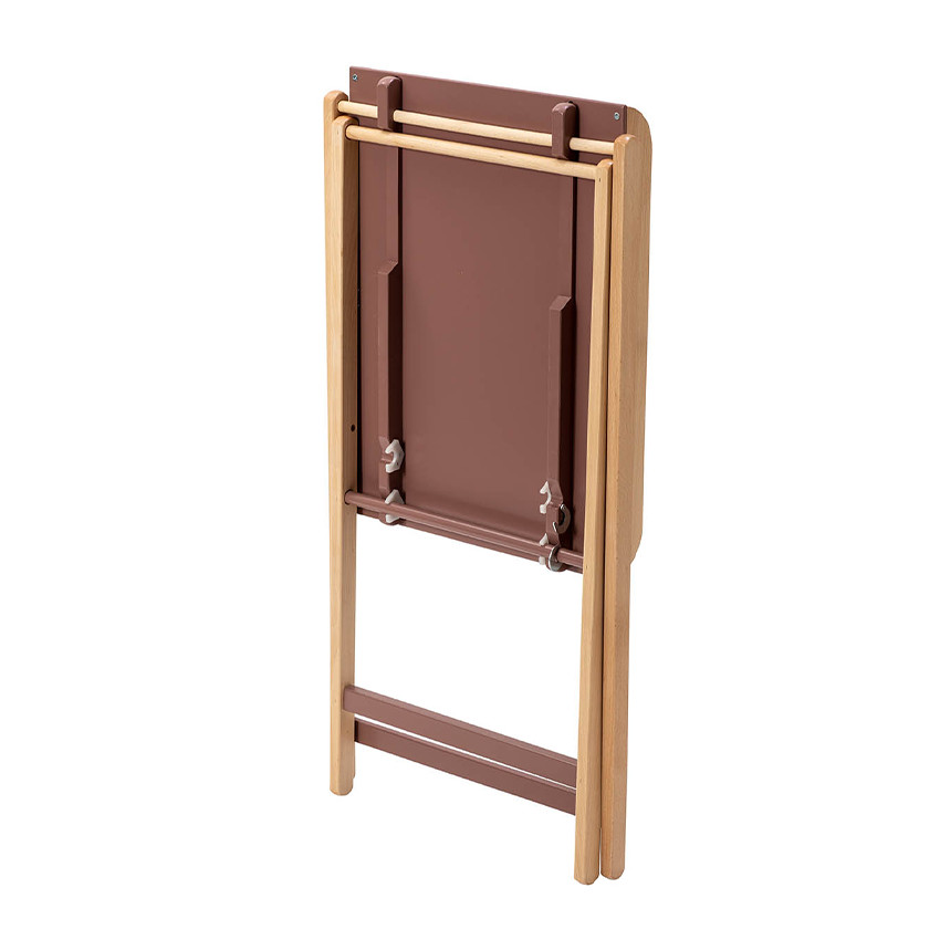 Table à langer pliante Jade hybride vieux rose 