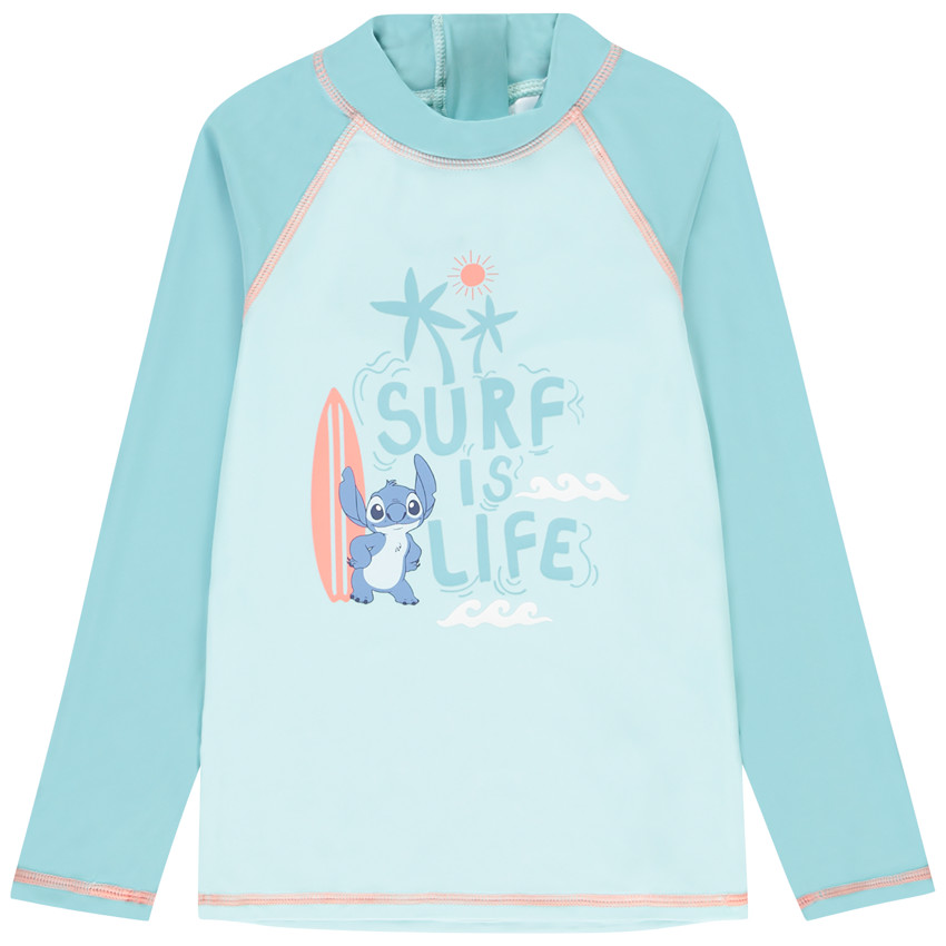 Lange mouwen zwem T-shirt met anti-UV SPF 50+ Stitch voor kinderen 