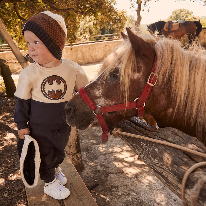 Ensemble sweat Batman Warner + bas de jogging pour bébé garçon 