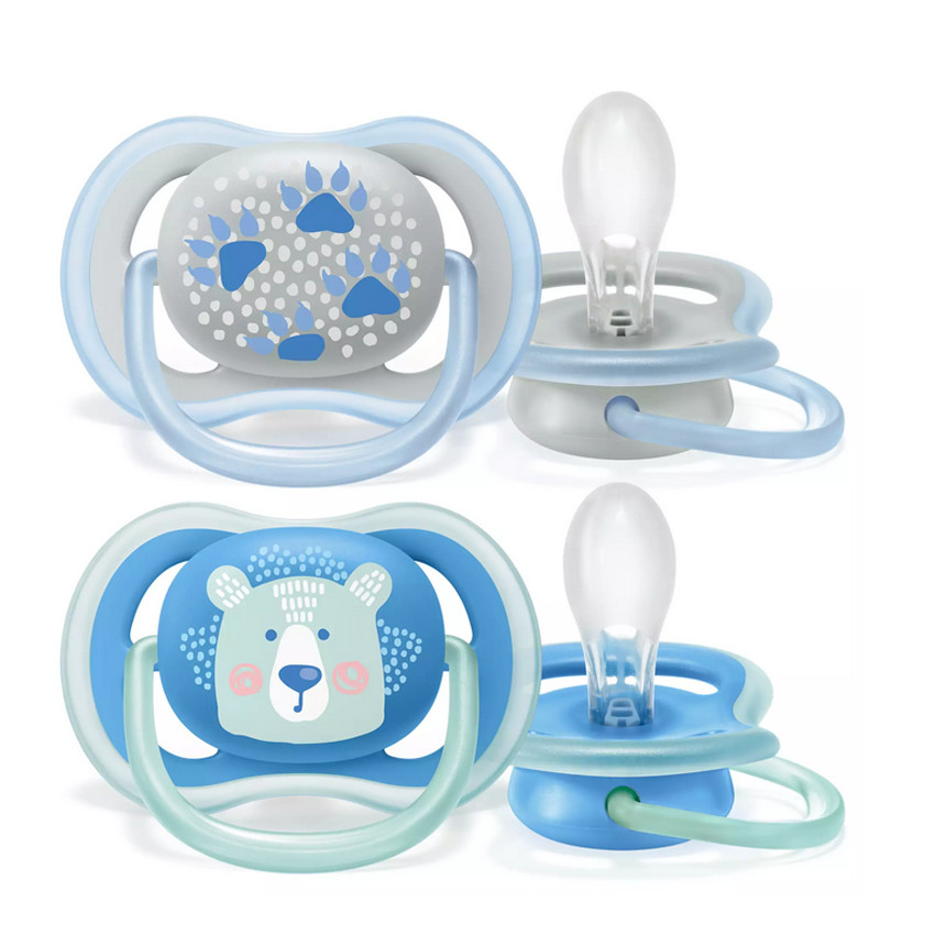 Sucette silicone Altra Air +6m - Boy Bleu - 2 pièces 