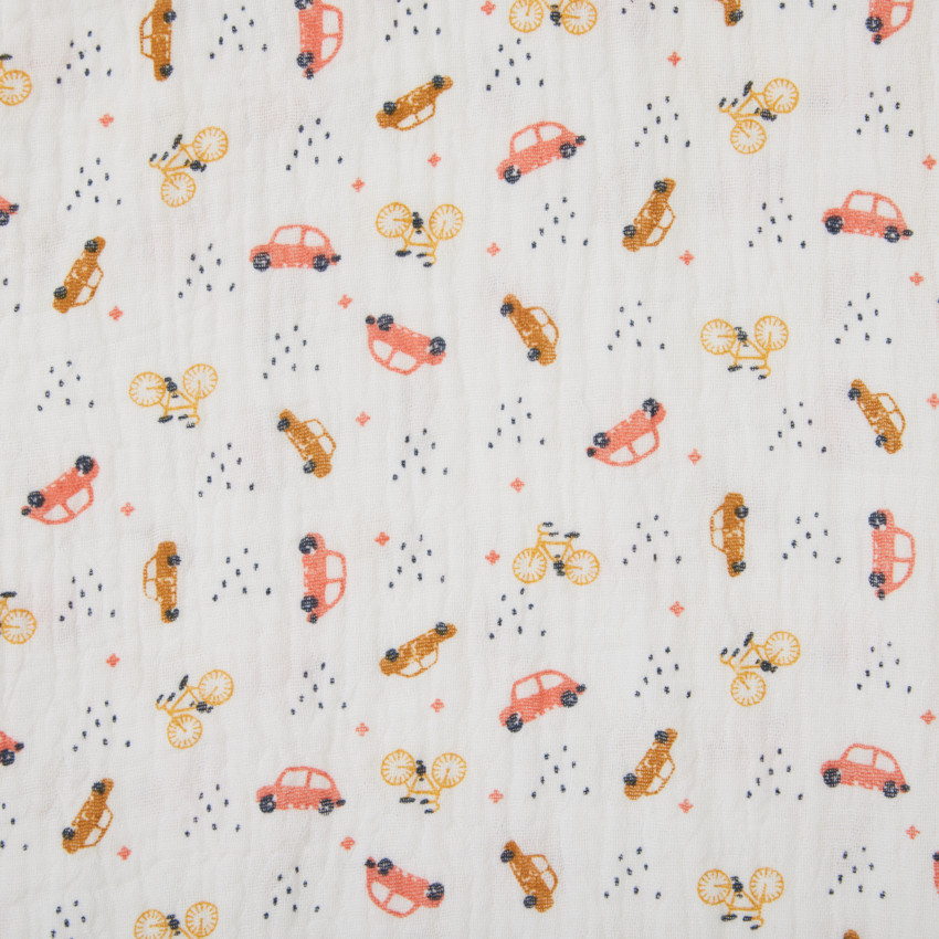 Gigoteuse sans manches TOG 1 imprimé voitures/vélos T3 