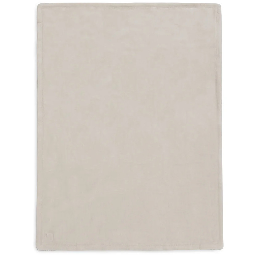 Couverture lit bébé Box Knit - Sable chaud/Velvet -100x150 cm 