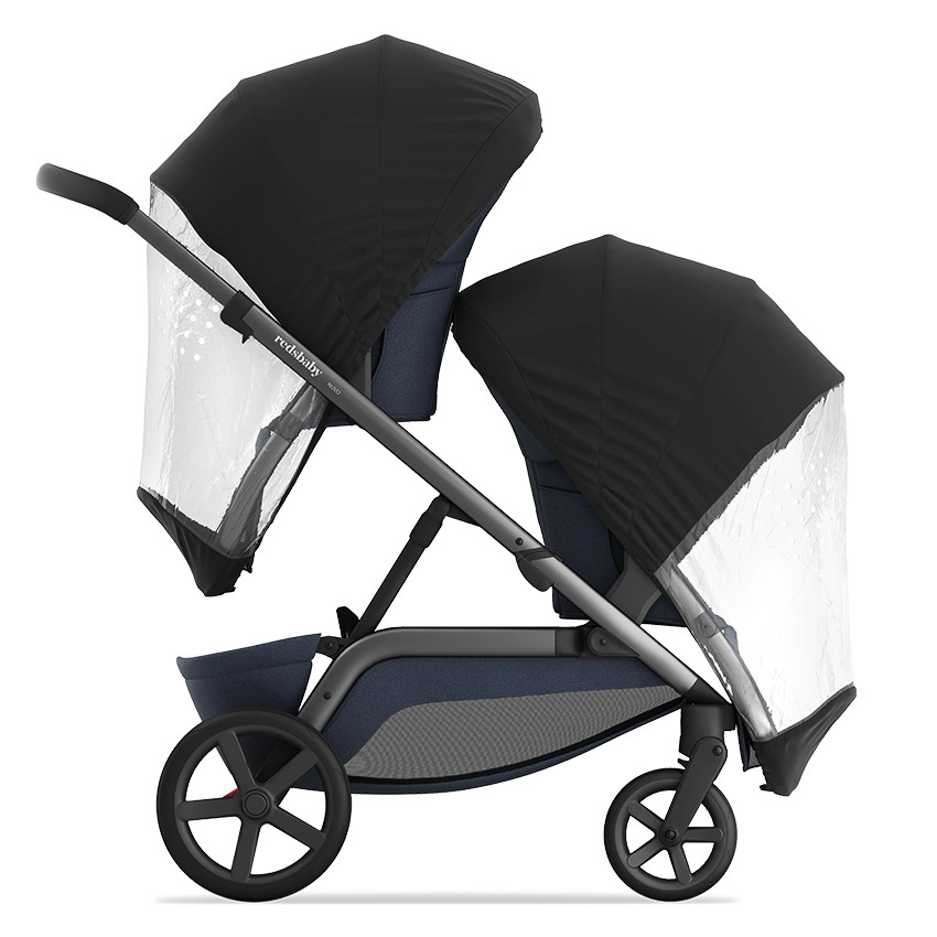 Regenbekleding Zitting + Draagmand kinderwagen Nuvo 