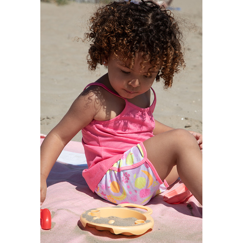 Short imprimé pour bébé fille 