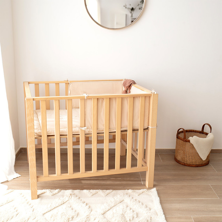 Tour de lit & Parc 30x180 Pure Coton Popcorn 