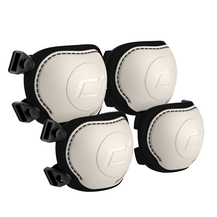 Ensemble protection genoux et coudes S Scoot and Ride Ash 