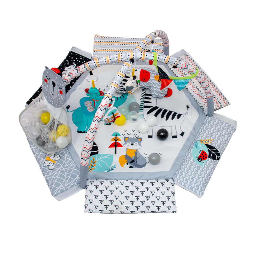 Tapis d'éveil Une nuit dans la jungle 