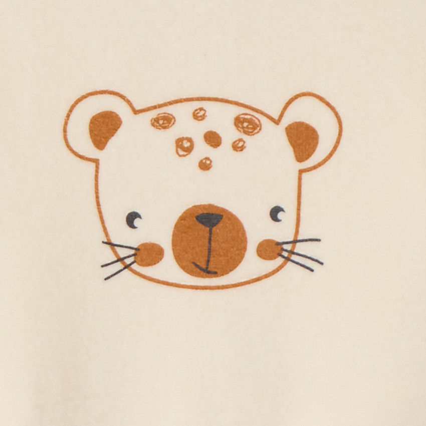 Dors-bien en velours printé pour bébé garçon 