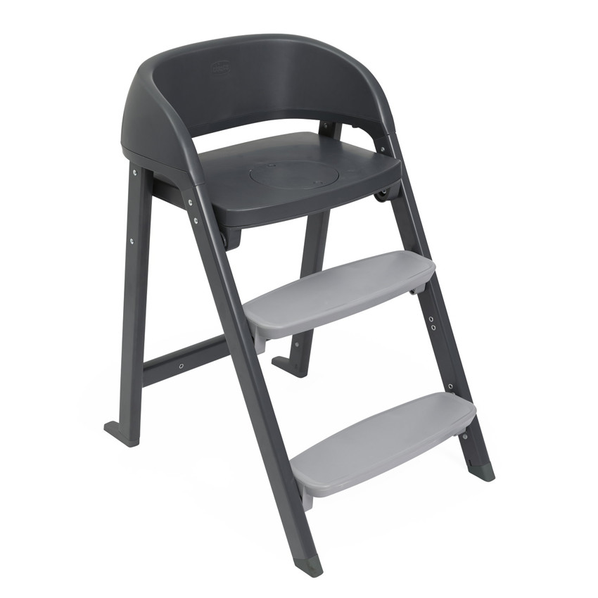 Chaise haute évolutive Crescendo Up Etna Black Re_Lux 