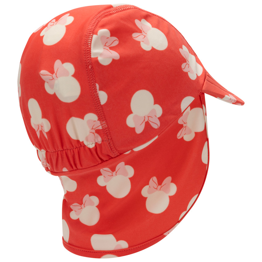 Casquette saharienne anti-UV imprimé Minnie Disney pour bébé fille 