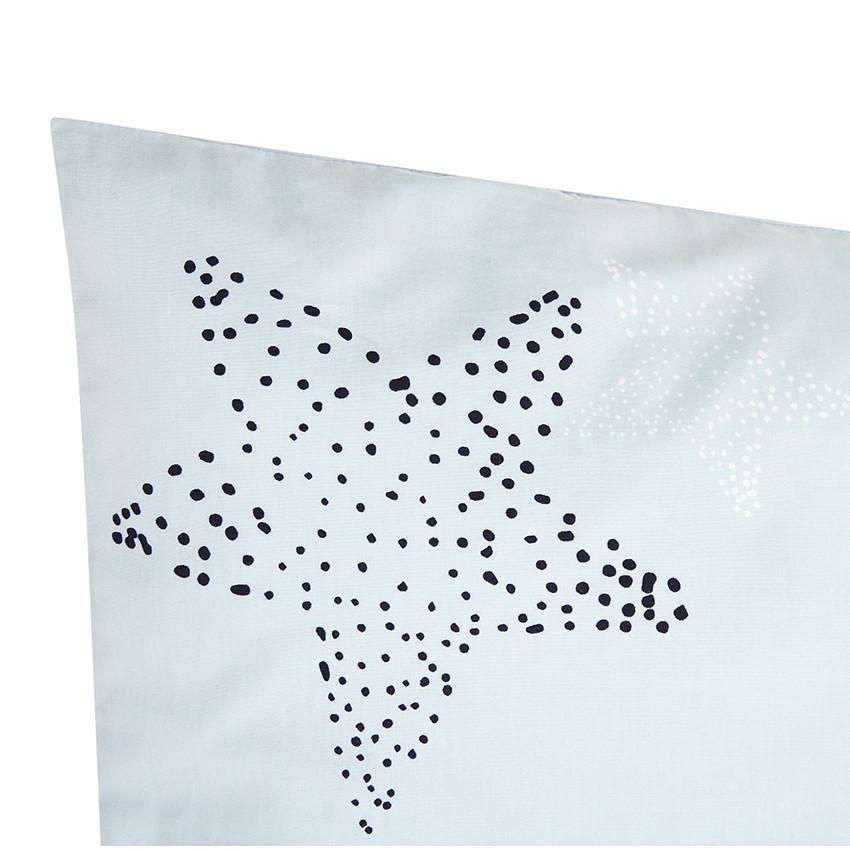 Parure de lit avec housse de couette et taie d'oreiller Pretty sea  