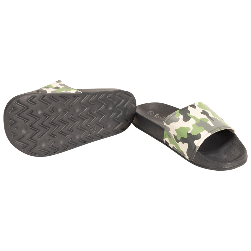 Muilen met camouflageprint voor jongens met bandje volgens leeftijd 