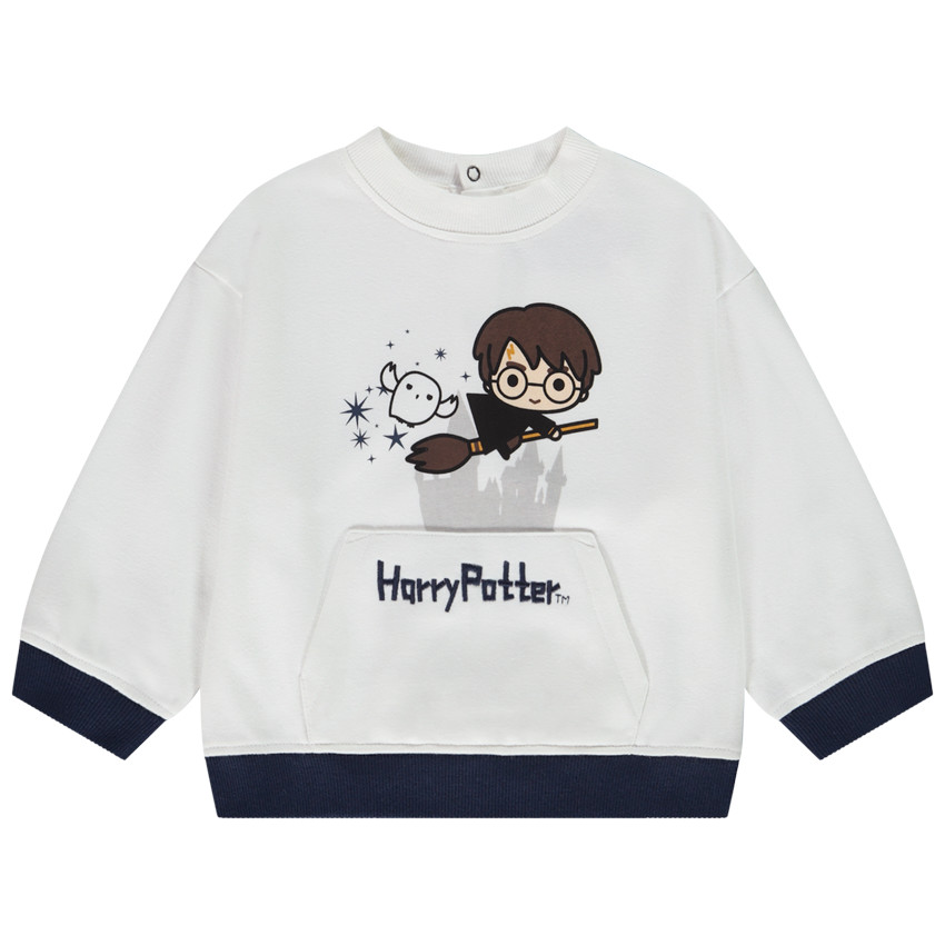 Sweater van molton met Warner Harry Potter-afbeelding voor babyjongens 