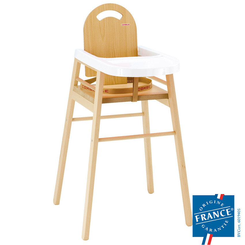 Chaise haute en bois - Lili 