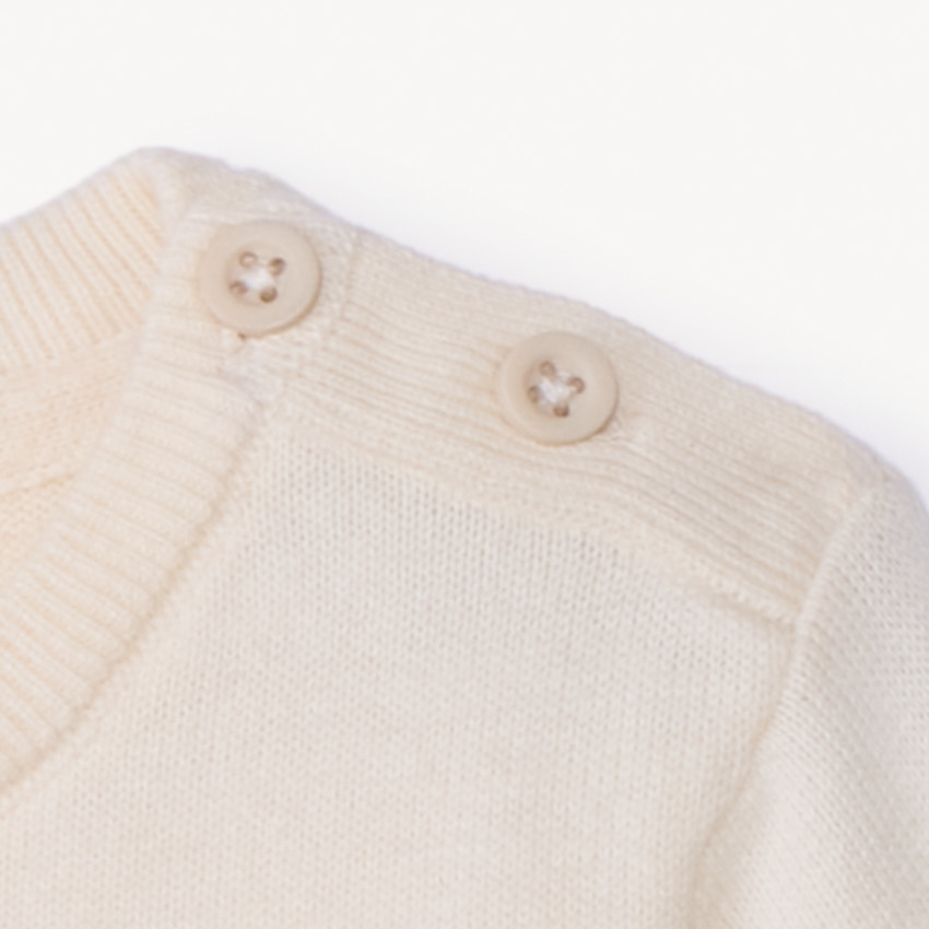 Pull en tricot print voiliers pour bébé garçon 