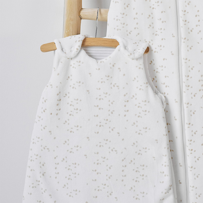 Gigoteuse sans manches 70cm TOG 2 Oli, Flo & Ernest blanc 