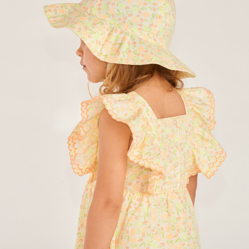 Set van 2 stukken, jurk + bloemenprint charlotte voor babymeisjes 