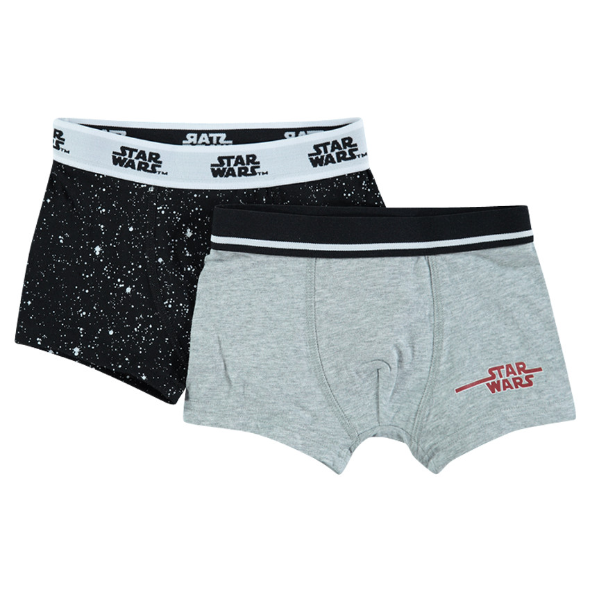 Lot de 2 boxers assortis imprimé/uni Star Wars™ 