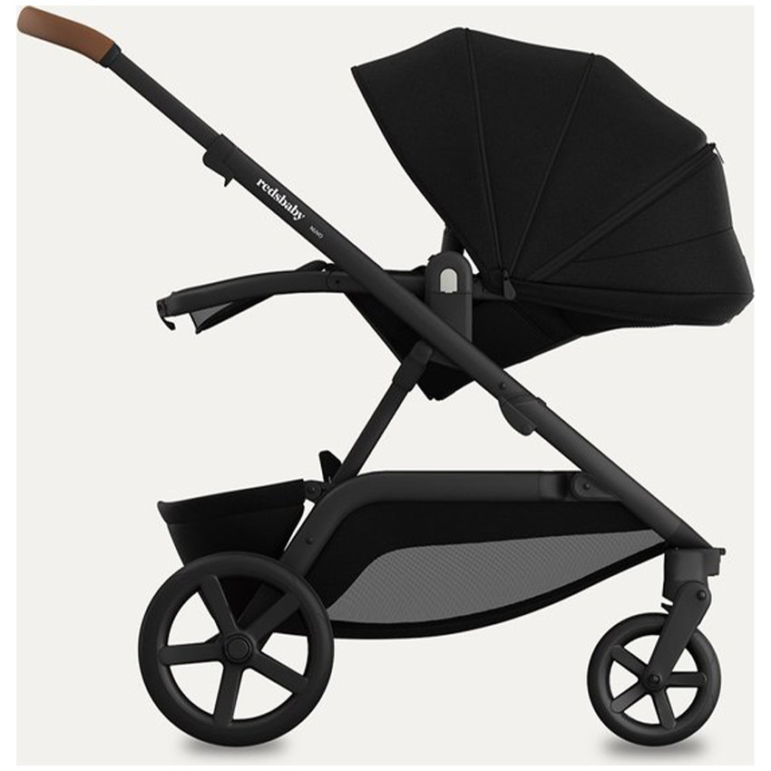 Poussette Nuvo transfomable Single-Double-Jumeaux Black 