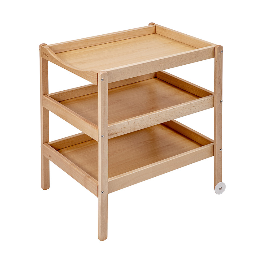 Table à langer Margot vernis couleur naturelle 