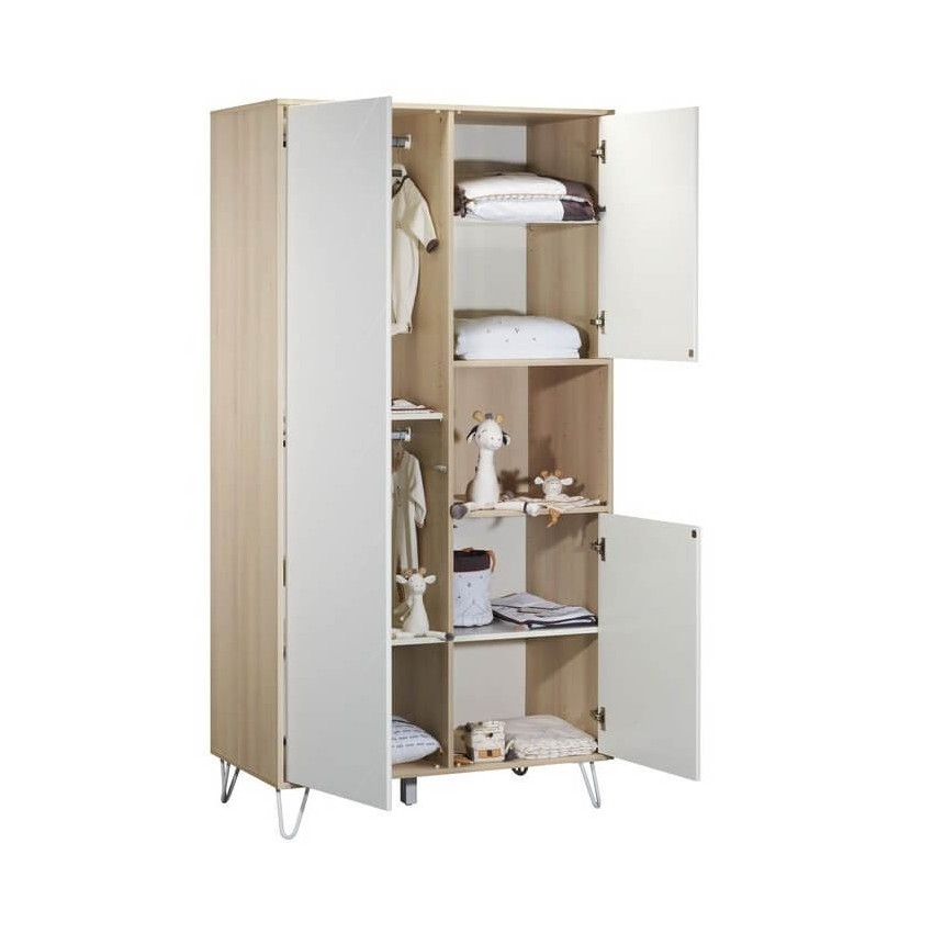 Armoire 3 portes + 1 niche - Happy 