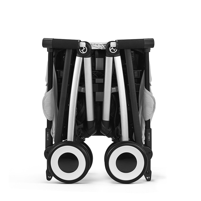Poussette ultra-compacte Libelle 2024 silver/fog grey 