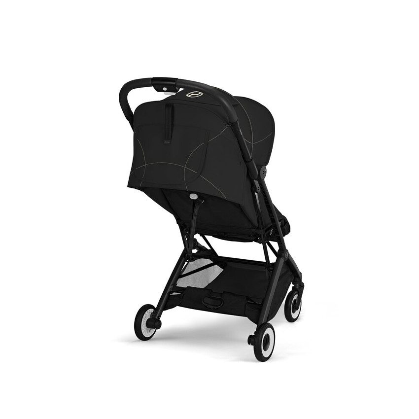 Ultra-compacte parapluie kinderwagen Orfeo - Magic Black 
