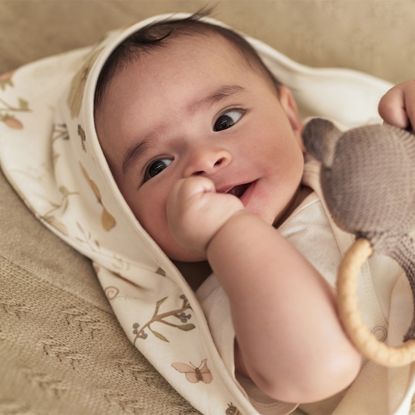 Cape de bain polaire 75 x 75 cm Dreamy Mouse 