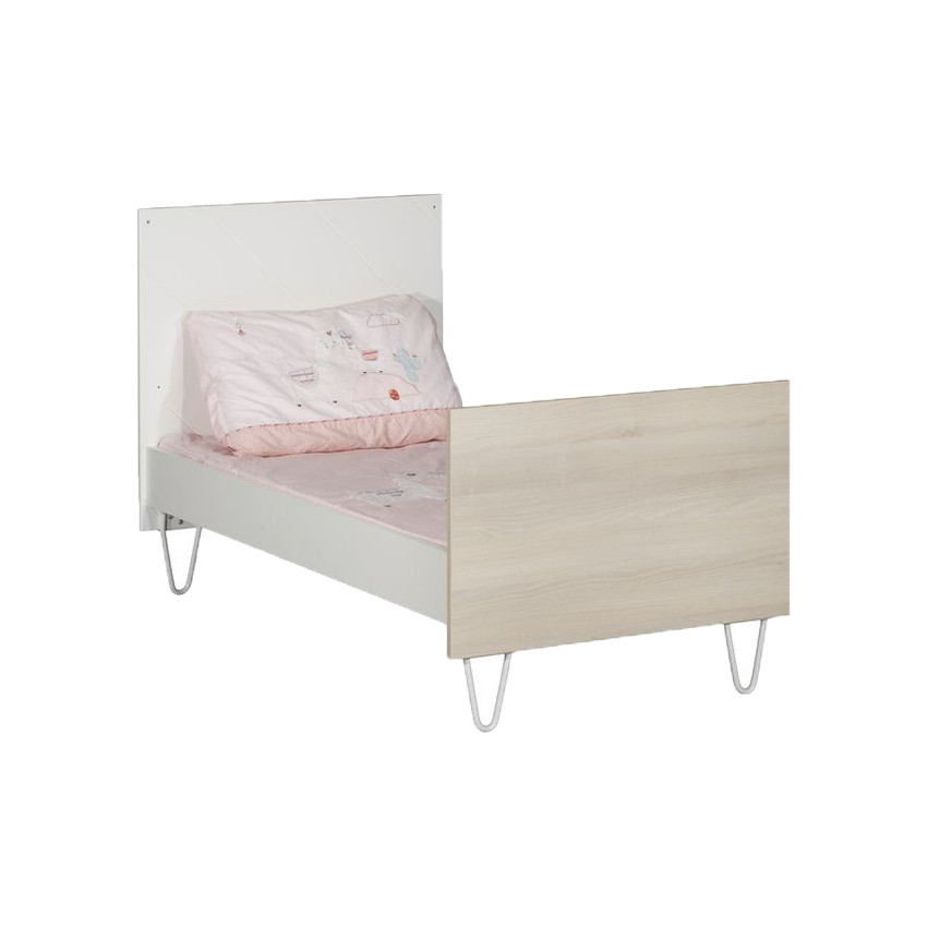Lit transformable Little Big Bed 140x70cm - Happy 
