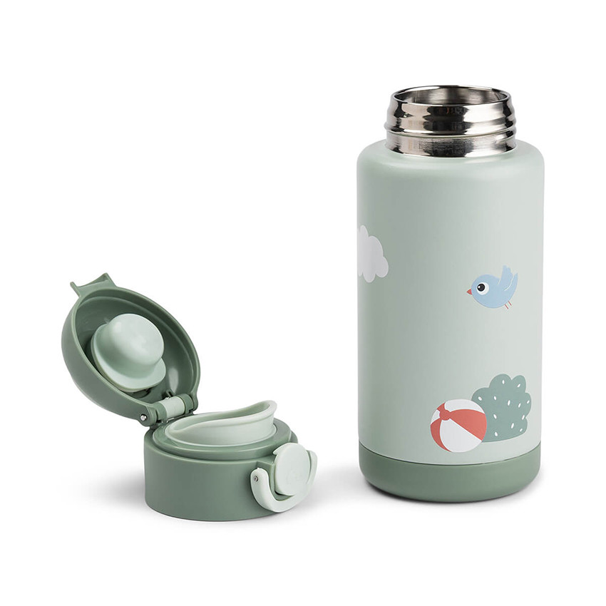 Gourde isotherme 340ml Playground vert 