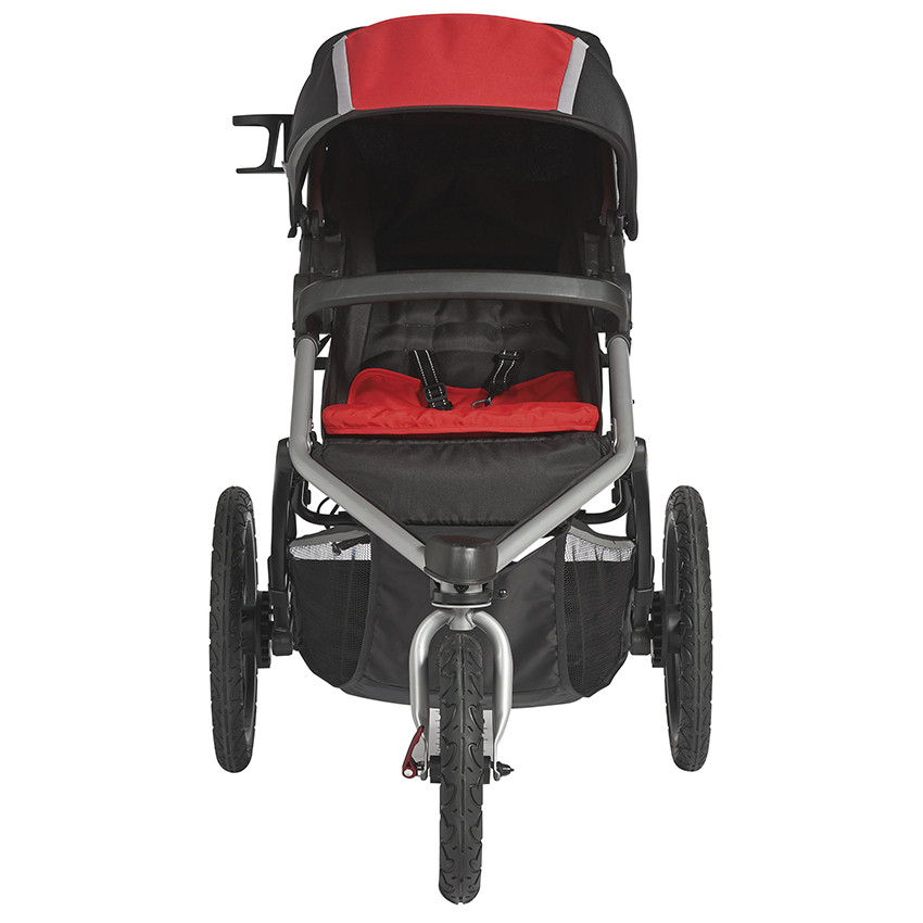 Kinderwagen Jogger Sport - Rood/Grijs 